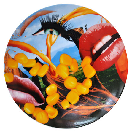Jeff Koons, ‘Lips Coupe Service Plate’, 2013