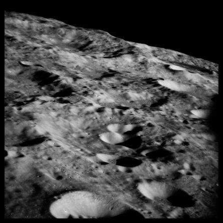 Michael Light, ‘031 Farside Highlands, About the Size of Switzerland; Attributed to Michael Collins, Apollo 11, July 16-24, 1969’, 1999