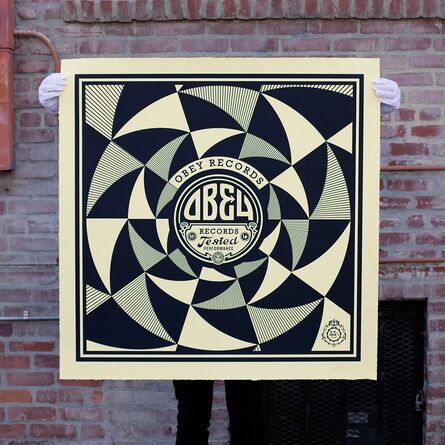 Shepard Fairey, ‘50 Shades of Black – Tested Performance’, 2014