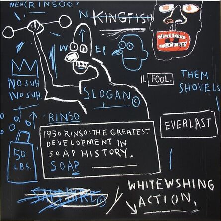 Jean-Michel Basquiat, ‘Rinso’, 1982/2001
