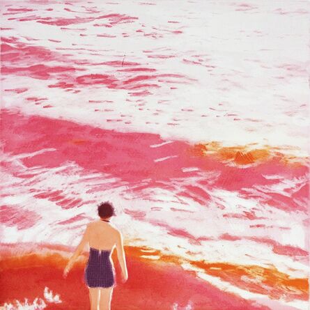 Isca Greenfield-Sanders, ‘WADING I (PINK)’, 2012