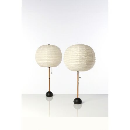 Isamu Noguchi, ‘Pair of table lamps’, 1960