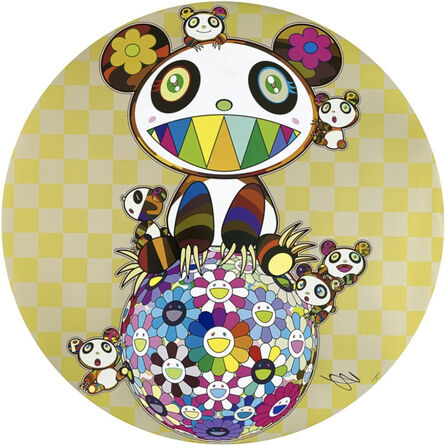 Takashi Murakami, ‘Panda, Panda Cubs and Flower Ball’, 2019