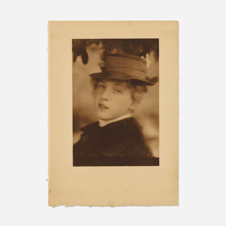 Alfred Stieglitz, ‘Miss S. R. (from Camera work No. XII)’