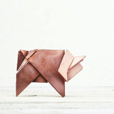 Tom Strala, ‘Schwiene the Origami Pig’, 2013