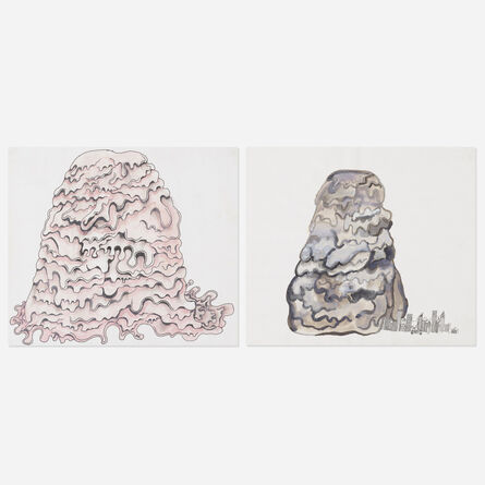 Justin Lieberman, ‘Untitled and The Blob (two works)’