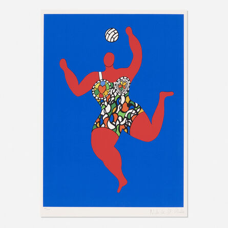 Niki de Saint Phalle, ‘Volleyball (Nana)’, 1993