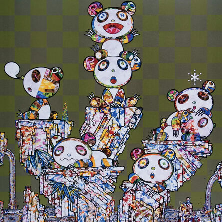 Takashi Murakami, ‘Panda Cubs Pandas’, 2020