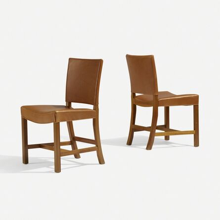 Kaare Klint, ‘Barcelona chairs model 3758, pair’, 1937