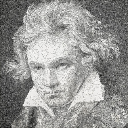 Keita Sagaki, ‘Hystorical Portraits vol. 1 - Ludwig van Beethoven’, 2019