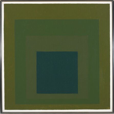 Josef Albers, ‘Study Homage to the Square: Growing Mellow’, 1967