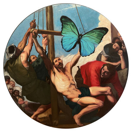 Richard Scott, ‘Philip Glass: Metamorphosis 1 (after “Martyrdom of Saint Philip”, 1631 by Jusepe de Ribera)’, 2022
