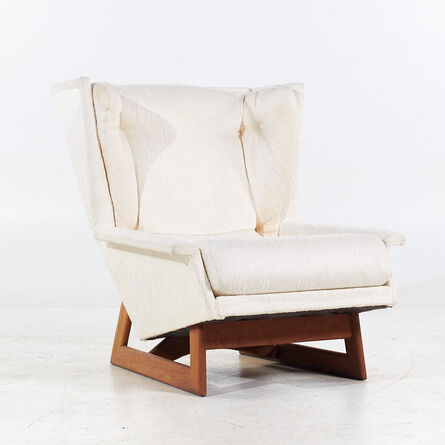 Adrian Pearsall, ‘Adrian Pearsall for Craft Associates Mid Century Walnut Wingback Chair’, 1970-1979