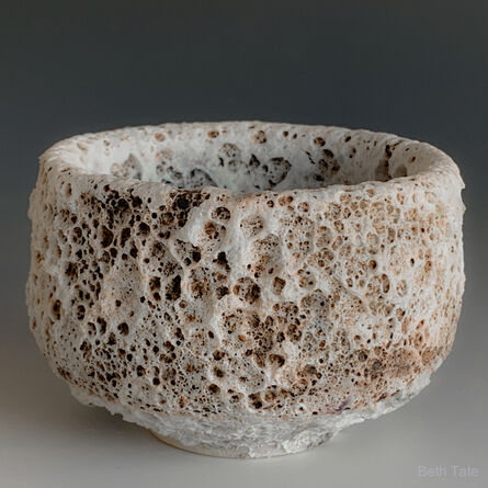 Beth Tate, ‘SOLD #2029 White Crater Bowl’, 2020