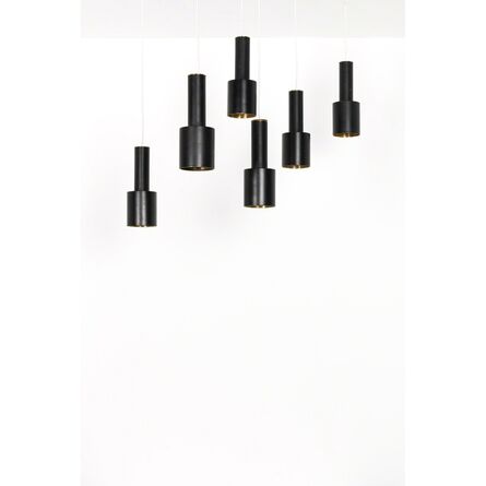 Alvar Aalto, ‘Hand Grenade A110, Set of six Ceiling Lights’, 1950