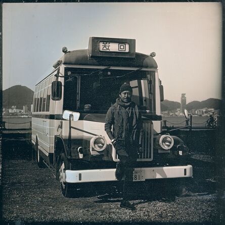 Takashi Arai, ‘Self with bus, 11 April’, 2020