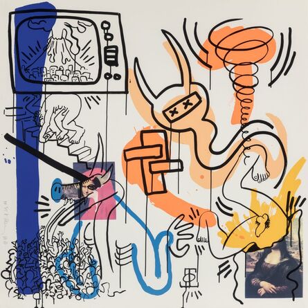 Keith Haring, ‘Plate 1, from Apocalypse’, 1988