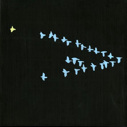 Mira Elwell, ‘Geese in the Night Sky’, 2009