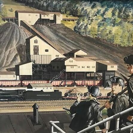 Geoffrey Biggs, ‘The Lumber Mill 1943’, 1943