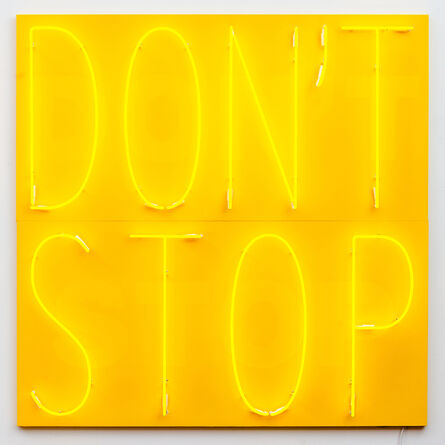 Deborah Kass, ‘Don't Stop 3 (Yellow/Yellow/Yellow)’, 2020