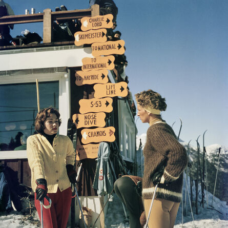 Slim Aarons, ‘Skiing In Stowe’, 1962