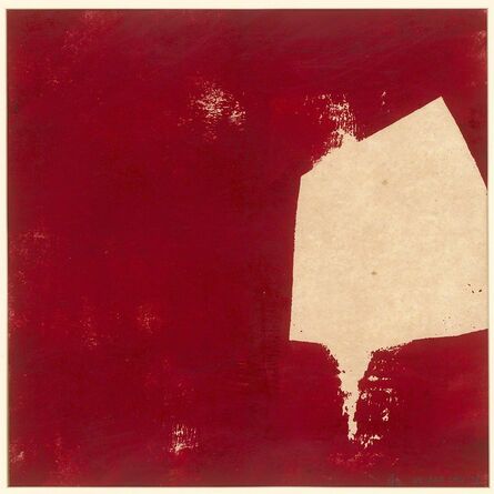 Chu Weibor, ‘Red & White’, 1970