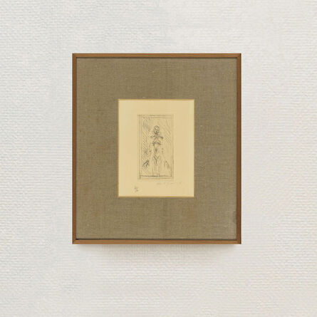 Alberto Giacometti, ‘Petit Nu debout from CATALOGUE KORNFELD & KLIPSTEIN’, 1959