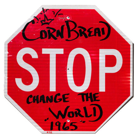 Cornbread, ‘Cornbread Change The World 1965 Stop Sign’, 2024