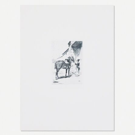 Rodney Graham, ‘Meissonier with My Thumb-Print’, 2010