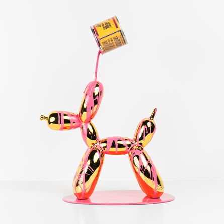 Joe Suzuki, ‘Happy Accident  - Balloon Dog - Gold and Pink’, 2022