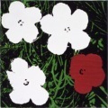 Sturtevant, ‘Warhol, Flowers’, 1969-1970