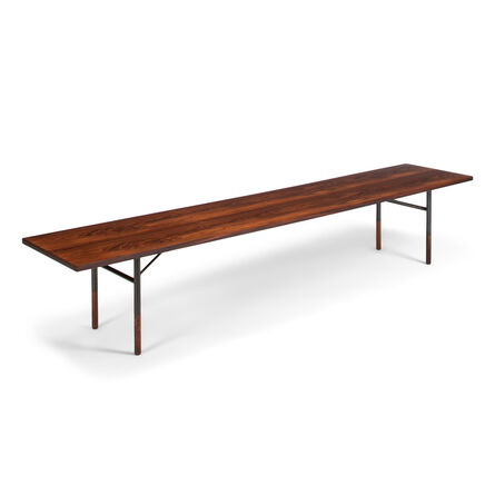 Finn Juhl, ‘Table bench, model no. BO101’, 1953