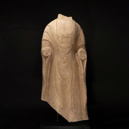 Tang Dynasty, ‘Tang Marble Torso of a Standing Buddha’, Tang Dynasty, c. 618 , 907 A.D.