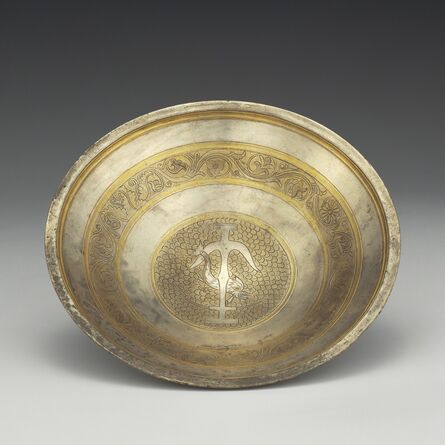 ‘Bowl with Anchor and Dolphin Medallion’,  2nd century B.C.