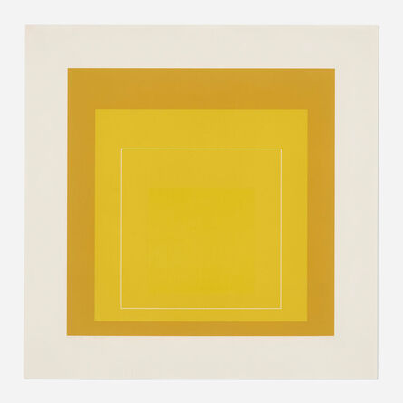 Josef Albers, ‘White Line Square X (from White Line Squares (Series II))’, 1966