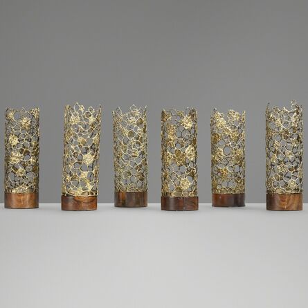 Stuart Devlin, ‘Candle holders, set of six’, 1967-1969