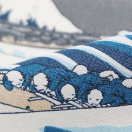 Katsushika Hokusai, ‘The Great Wave off Kanagawa (Tengui Towel)’, 2022