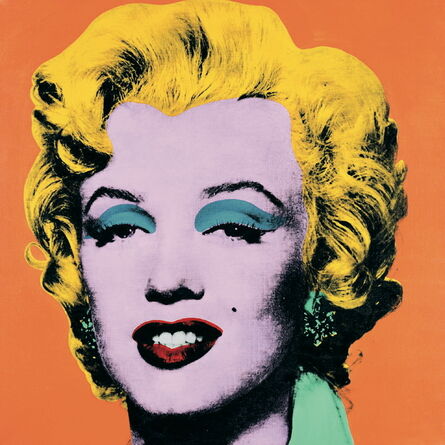 Andy Warhol, ‘Marilyn Orange (Lg)’, 1989