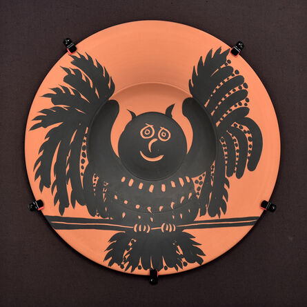 Pablo Picasso, ‘Hibou aux ailes déployées (Owl with spread wings)’, 1957