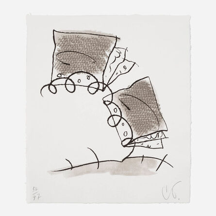 Claes Oldenburg, ‘Notebook Torn in Half’, 1997