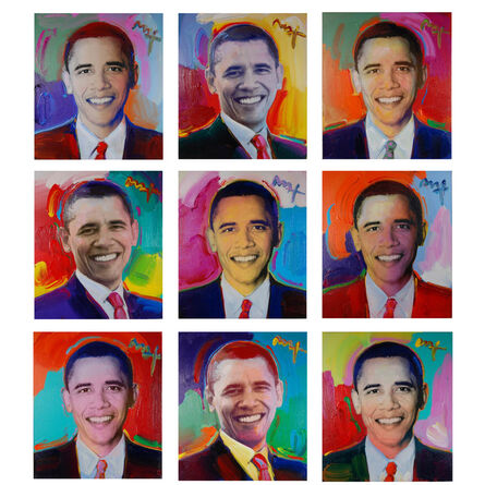 Peter Max, ‘Obama to the Max (Set of 9)’, 2009