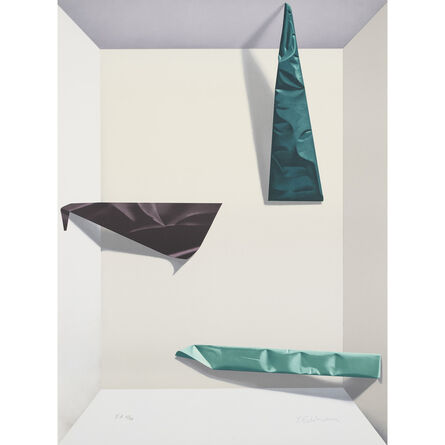 Yrjo Edelmann, ‘Paper objects with passepartout ’, 1990 