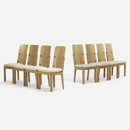 Axel Einar Hjorth, ‘Lovo dining chairs, set of eight’, c. 1930