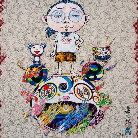 Takashi Murakami, ‘Obliterate the Self and Even a Fire is Cool’, 2013