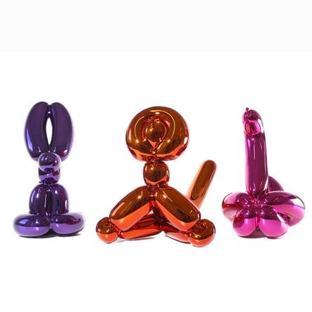 Jeff Koons, ‘Balloon Animals, Set II in Matching Edition Numbers’, 2019