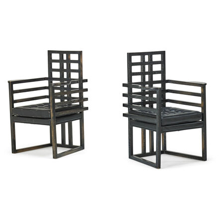 Stanley Tigerman, ‘Pair Of Armchairs, Chicago, IL’, 1980s