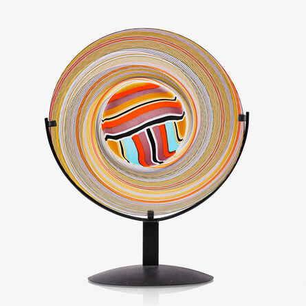 Afro Celotto, ‘Untitled disc on stand, Murano, Italy’