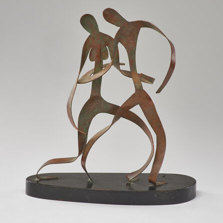Yasha Heifetz, ‘Figural sculpture of a dancing couple’