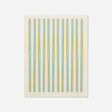 Bridget Riley, ‘Print for Chicago 8 (from Conspiracy, The Artist as Witness Portfolio)’, 1971