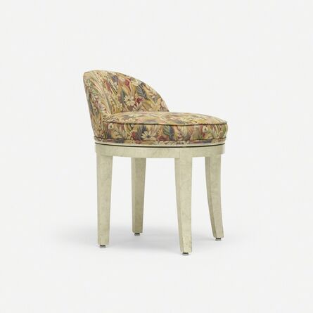 Samuel Marx, ‘vanity stool from the Ehrlich Residence, Highland Park, IL’, c. 1951